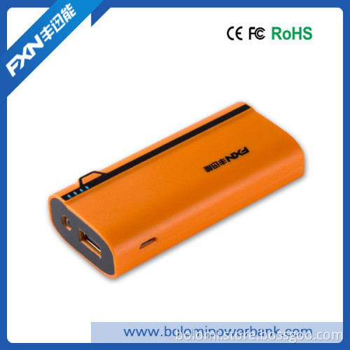 Manufacturer 18650 4000mAh Power Bank with led flash light